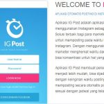 Membidik Peluang Bisnis Online Melalui Instagram dengan Tools IGPost