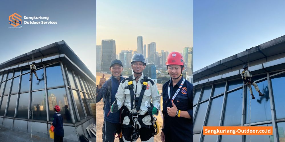 Sangkuriang Outdoor - Jasa Pembersihan Kaca Gedung di Bandung