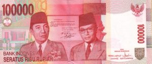 selembar rupiah