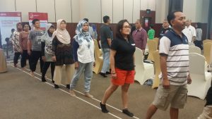 pelatihan rahasia berjalan