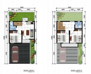 denha tipe rumah 60 72