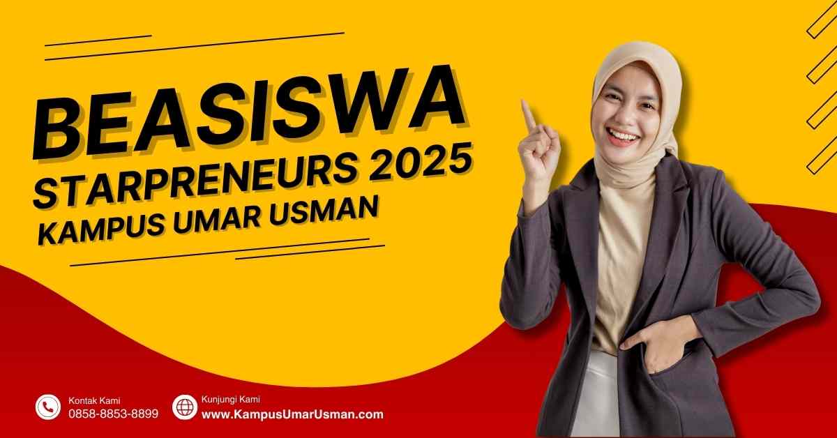 beasiswa starpreneurs 2025 kampus umar usman