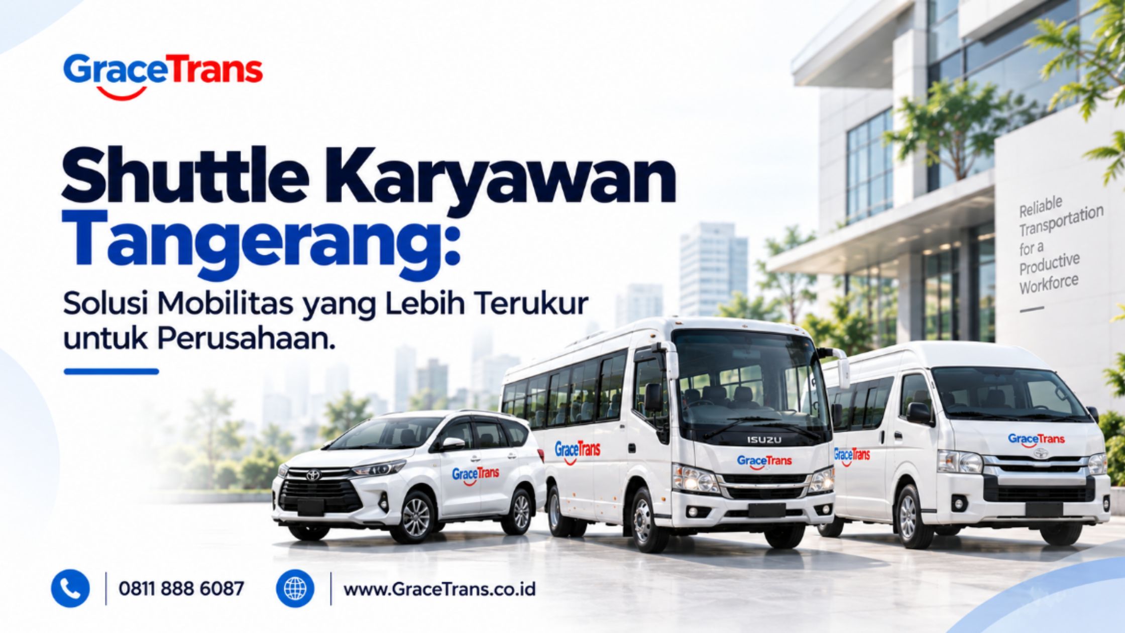 Shuttle Karyawan Tangerang: Solusi Mobilitas yang Lebih Terukur untuk Perusahaan